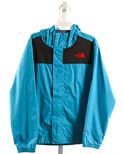 NORTH FACE  BLUE    RAINCOAT