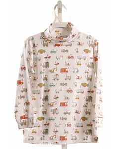 BABY BLISS MULTI-COLOR PRINT KNIT LS SHIRT