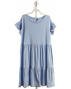 EYELET & IVY  LT BLUE    KNIT DRESS