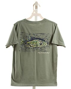 PROPERLY TIED  GREEN   PRINTED DESIGN T-SHIRT