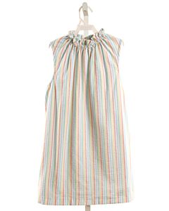 PBJ  MULTI-COLOR SEERSUCKER STRIPED  DRESS