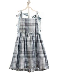 HANNAH KATE  LT BLUE  PLAID  DRESS