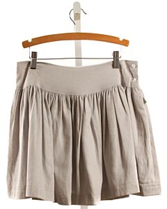 HANNAH KATE  GRAY LINEN   SKIRT