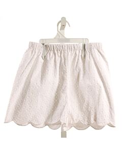 MARY & GRACE  WHITE EYELET   SHORTS