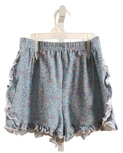 HANNAH KATE  BLUE    SHORTS WITH RUFFLE