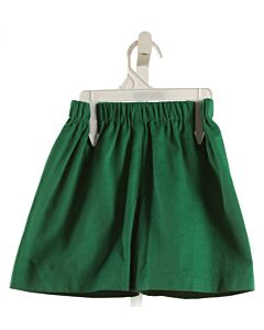 HANNAH KATE  GREEN CORDUROY   SHORTS