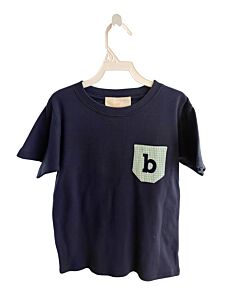 HANNAH KATE  BLUE    KNIT SS SHIRT