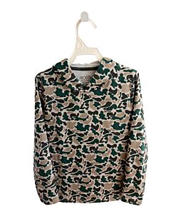 PRODOH  GREEN   PRINTED DESIGN PULLOVER
