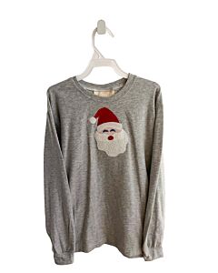 HANNAH KATE  GRAY    KNIT LS SHIRT