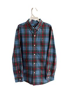 VINEYARD VINES  GREEN  PLAID  DRESS SHIRT