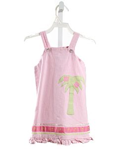 FUNTASIA TOO  LT PINK  GINGHAM APPLIQUED DRESS