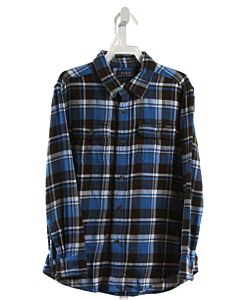 POLO BY RALPH LAUREN  BLUE FLANNEL   DRESS SHIRT