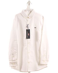 VINEYARD VINES  WHITE    DRESS SHIRT