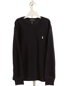 POLO BY RALPH LAUREN  NAVY    KNIT LS SHIRT