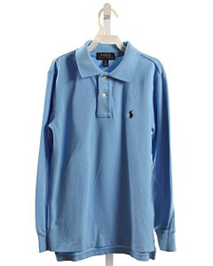 POLO BY RALPH LAUREN  BLUE    KNIT LS SHIRT