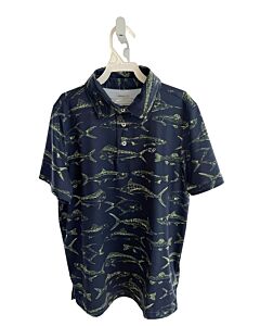 VINEYARD VINES  BLUE    KNIT SS SHIRT