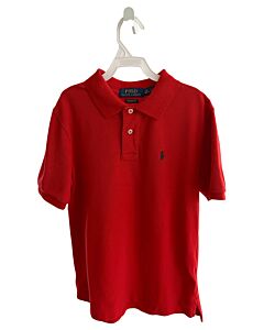 POLO BY RALPH LAUREN  RED    KNIT SS SHIRT