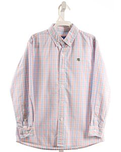 J. BAILEY  LT PINK  PLAID  DRESS SHIRT