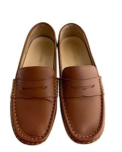 NATURINO BROWN LOAFERS *SIZE 34 EQUIVALENT TO SIZE 3 *EUC SIZE CHILD 3