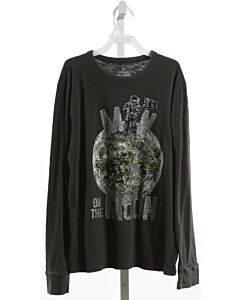 CREWCUTS  GRAY   PRINTED DESIGN T-SHIRT