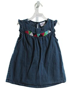 HANNA ANDERSSON  CHAMBRAY    SLEEVELESS SHIRT