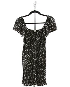 AMERICAN EAGLE  BLACK  FLORAL  DRESS