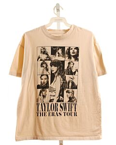 TAYLOR SWIFT THE ERAS TOUR  IVORY   PRINTED DESIGN T-SHIRT