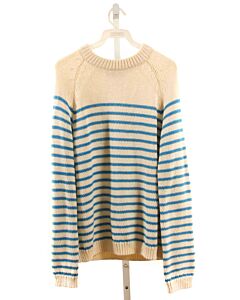 ZARA  BLUE  STRIPED  SWEATER