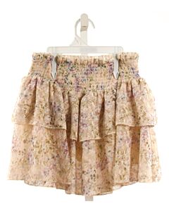 KATIEJNYC  IVORY EYELET FLORAL  SKIRT