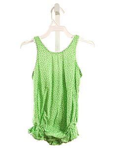 BELLA BLISS  LIME GREEN  POLKA DOT  BUBBLE WITH RIC RAC