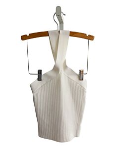 BABATON  WHITE    SLEEVELESS SHIRT