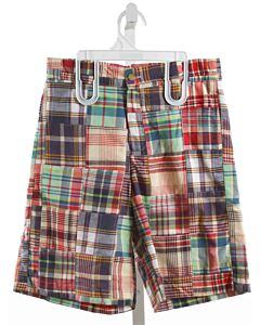 BELLA BLISS  MULTI-COLOR  MADRAS  SHORTS