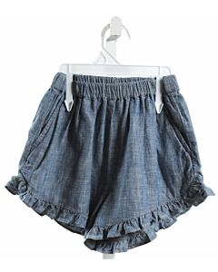 CREWCUTS  CHAMBRAY    SHORTS WITH RUFFLE