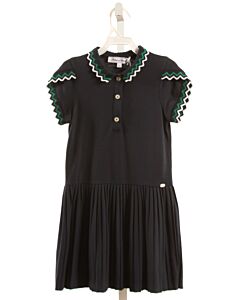 TARTINE ET CHOCOLAT  NAVY PIQUE   KNIT DRESS