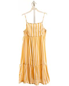 VIGNETTE  YELLOW  STRIPED  DRESS