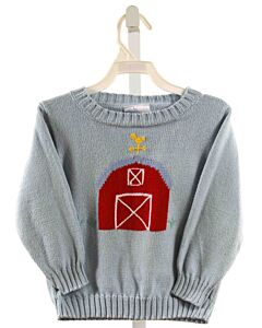 LITTLE ENGLISH  BLUE    SWEATER