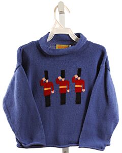 CLAVER  BLUE    SWEATER