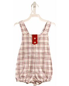 MARY & GRACE  WHITE  PLAID  BUBBLE
