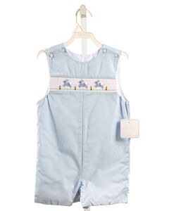 PETIT BEBE  BLUE   SMOCKED JON JON