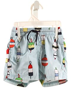 THE BEAUFORT BONNET COMPANY  BLUE   PRINTED DESIGN SWIM TRUNKS