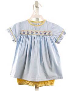 PBJ  BLUE  GINGHAM  2-PIECE OUTFIT