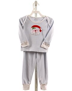 SQUIGGLES  BLUE KNIT STRIPED  LOUNGEWEAR