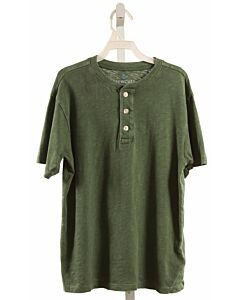 CREWCUTS  GREEN    KNIT SS SHIRT