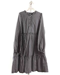 LITTLE ENGLISH  NAVY  GINGHAM  DRESS