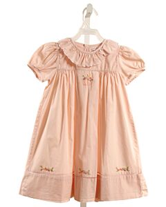 SOPHIE & LUCAS  PINK  FLORAL EMBROIDERED DRESS