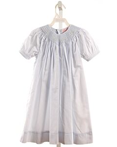 PETIT AMI  LT BLUE   SMOCKED DRESS
