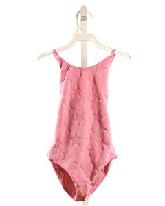 BEACH RIOT  PINK TERRY CLOTH   1-PIECE SWIMSUIT