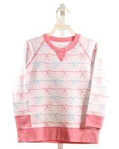 JAMES & LOTTIE  PINK  PRINT  PULLOVER