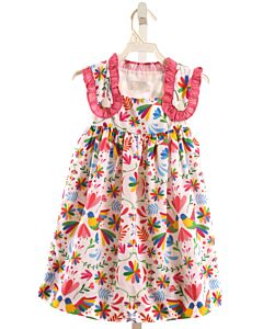 CECIL & LOU  MULTI-COLOR  FLORAL  DRESS