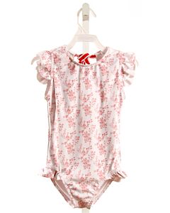 MINNOW  PINK  FLORAL  1-PIECE SWIMSUIT